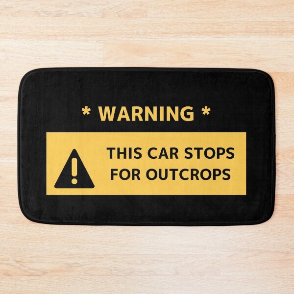 Item preview, This Car Stops For Outcrops designed and sold by christopherda.