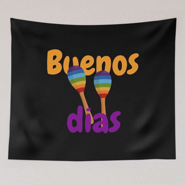 Item preview, Buenos días - spanish greetings - Good morning designed and sold by ALLURE-minimal.