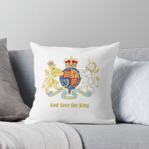Item preview, Royal Coat of Arms God Save the King designed and sold by cinn.