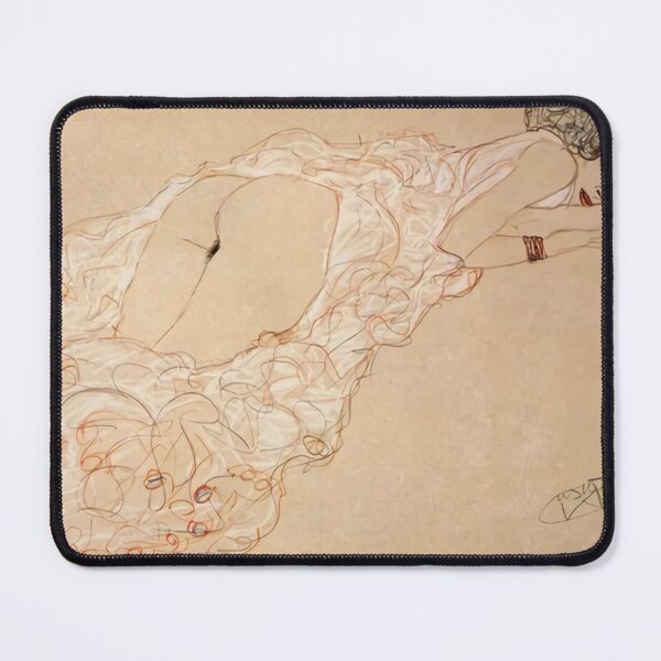 Item preview, Reclining Woman by Gustav Klimt designed and sold by jacobrockstar.