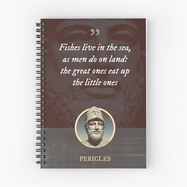 Item preview, Pericles - Fishes live in the sea, as men do on land: the great ones eat up the little ones designed and sold by Syahrasi.