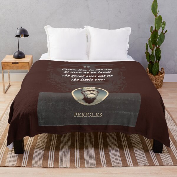 Item preview, Pericles - Fishes live in the sea, as men do on land: the great ones eat up the little ones designed and sold by Syahrasi.