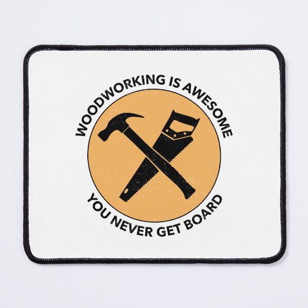 Item preview, Woodworking Is Awesome Funny Quote designed and sold by OldCamp.