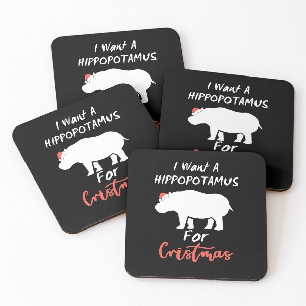 Item preview, I Want Hippopotamus For Christmas designed and sold by AndrewStep.