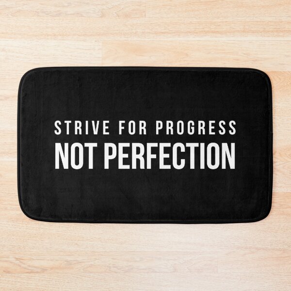 Item preview, Strive For Progress Not Perfection - Motivational Words designed and sold by texteestore.