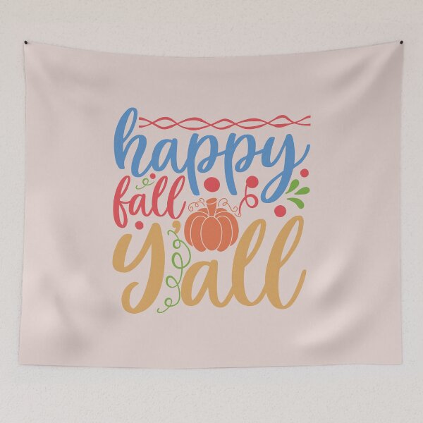 Item preview, Happy Fall Y'all designed and sold by franktact.