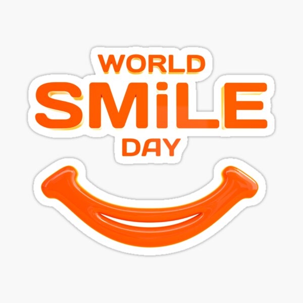 Item preview, World Smile Day designed and sold by superbtshirts.