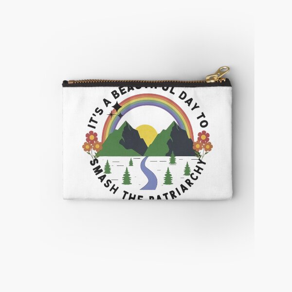 Item preview, It's A Beautiful Day To Smash The Patriarchy retro Feminism designed and sold by AlbredaAE.