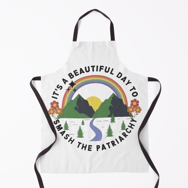 Item preview, It's A Beautiful Day To Smash The Patriarchy retro Feminism designed and sold by AlbredaAE.