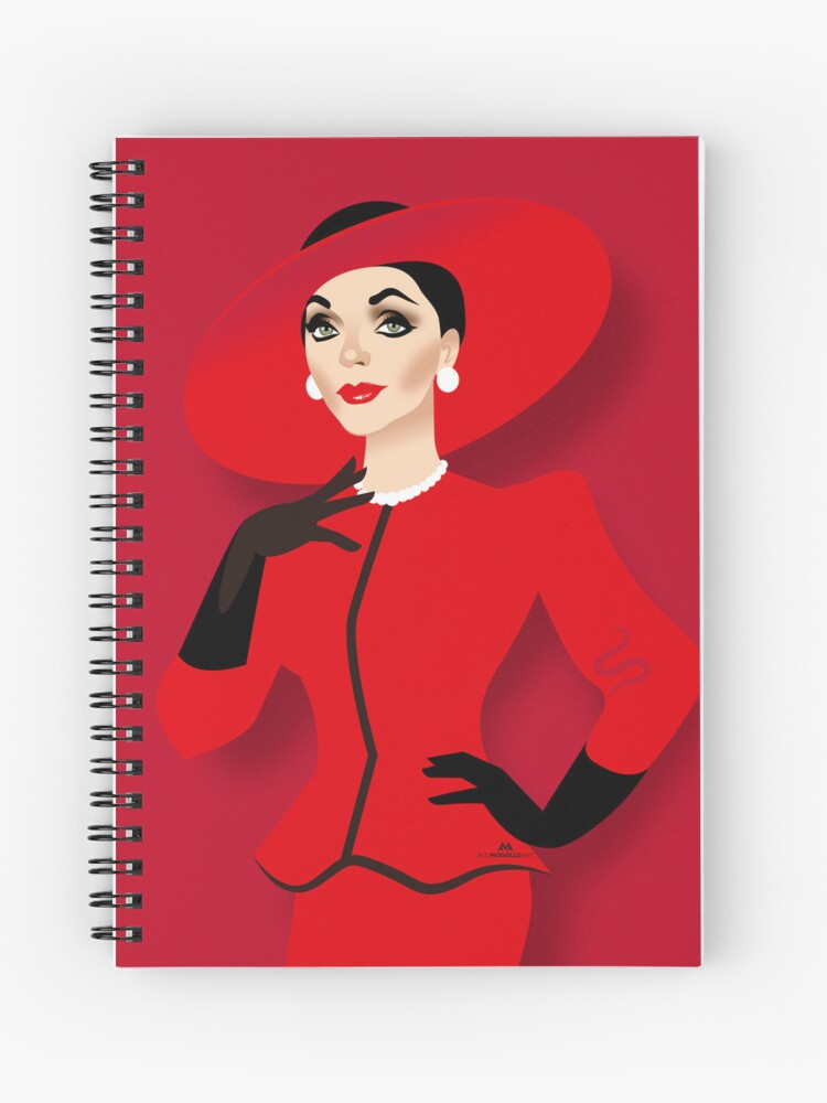 Thumbnail 1 of 3, Spiral Notebook, Alexis designed and sold by AleMogolloArt.