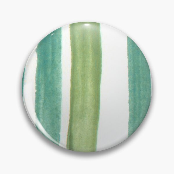 Item preview, Green And White Vertical Striped designed and sold by risingrocket.