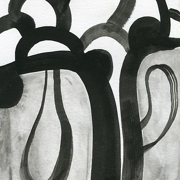 Artwork thumbnail, Ink Abstract #1 by microstudio