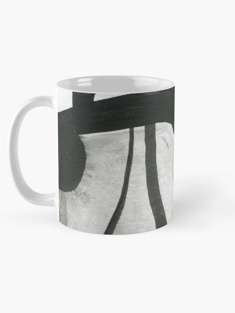 Thumbnail 5 of 6, Coffee Mug, Ink Abstract #1 designed and sold by microstudio.