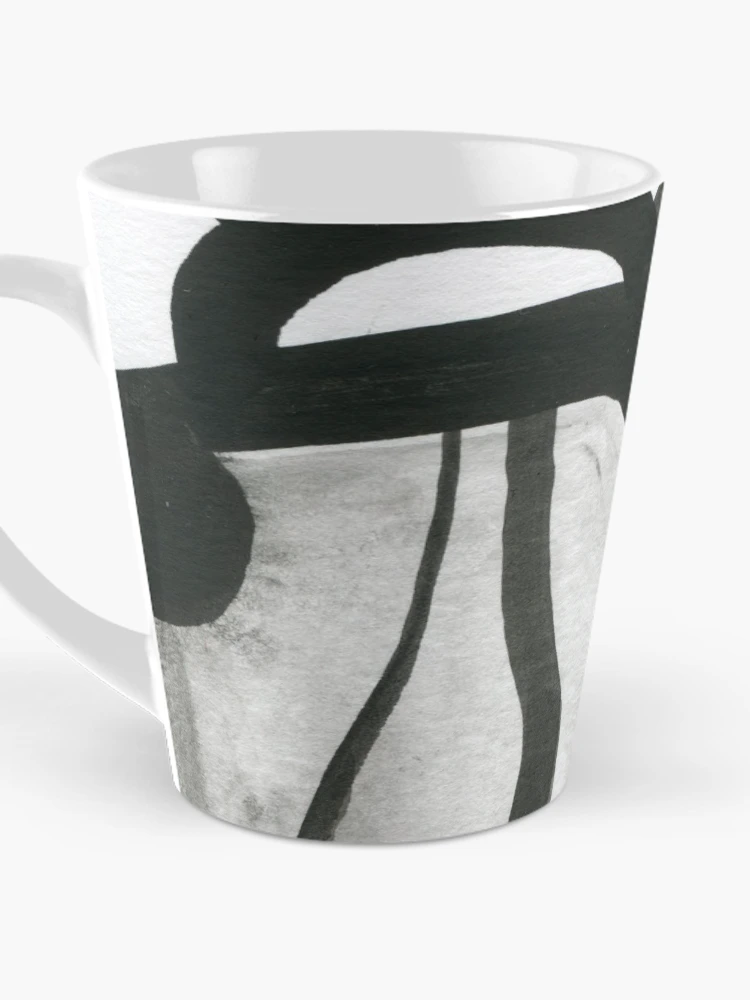 Thumbnail 3 of 4, Coffee Mug, Ink Abstract #1 designed and sold by microstudio.
