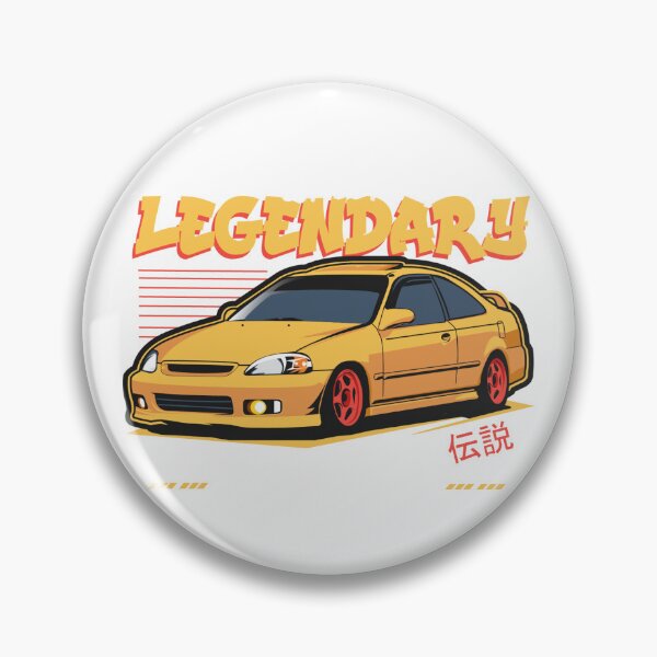 Artikelvorschau, Street Legendäres Honda CIVIC 1999 T-Shirt entworfen und verkauft von hanart-d.