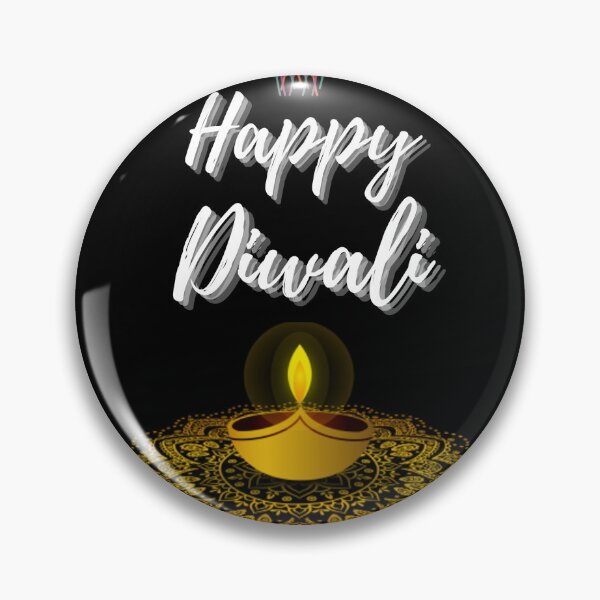 Item preview, Happy Diwali With Lanterns designed and sold by Design-Maniya.