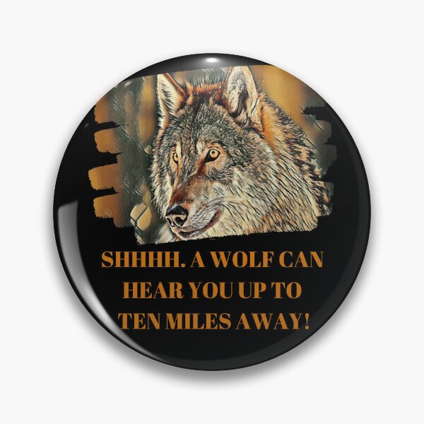 Item preview, A Wolf Has Acute Hearing designed and sold by McThingummy.