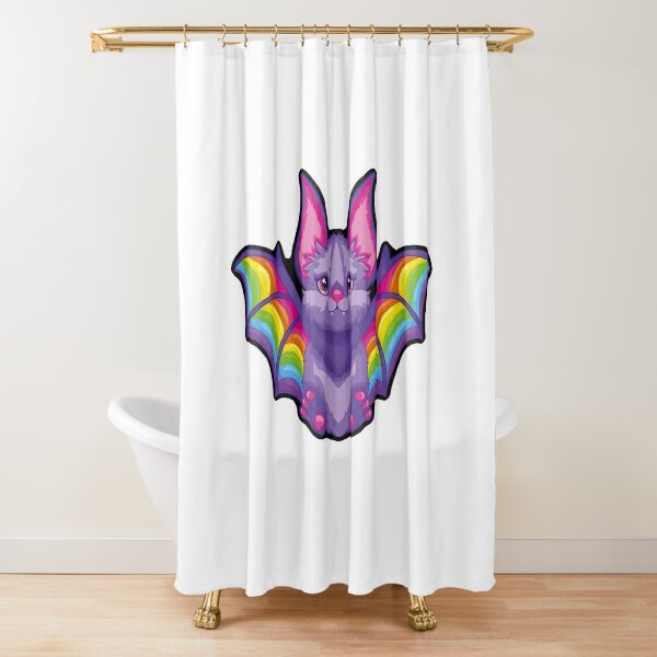 90S NEON RAINBOW BAT - Funny Sticker for Sale by Beshine