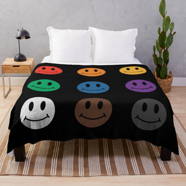 Item preview, Rainbow Flag Smiley Faces designed and sold by DrunkPolarBear.