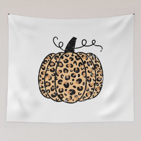 Item preview, Funny Vintage Pumpkin Leopard for Halloween and Thanksgiving   designed and sold by BELASKRI STORE.