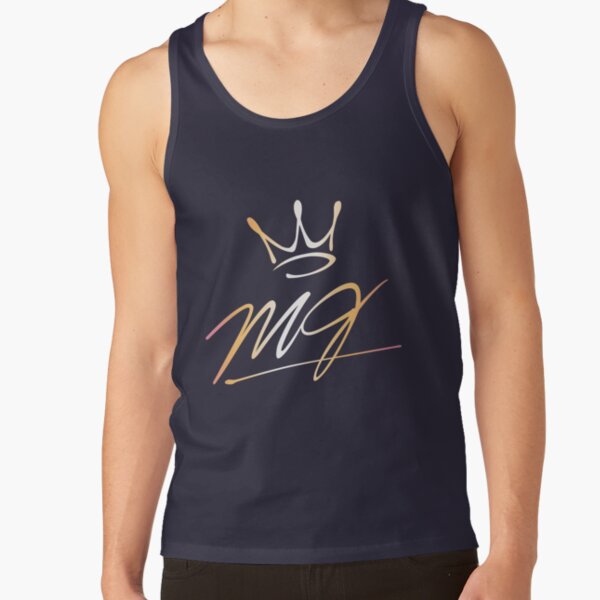 MJ King of Pop Crown - Thriller-gold-style (Michael Jackson) Tank Top