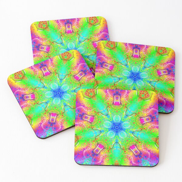 Item preview, ABSTRACT WATERDROP RAINBOW DREAMING PAINTING. designed and sold by Ralek.