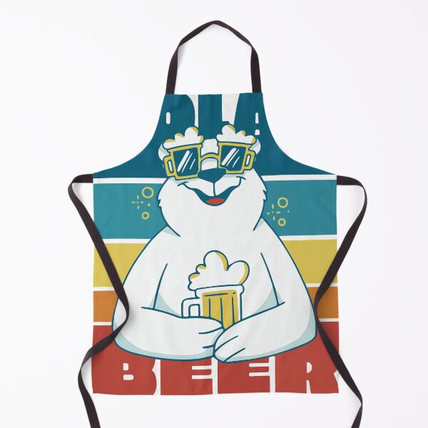 Item preview, Featuring a polar bear holding a beer - Polar bear animal with beer designed and sold by Palteeshop.