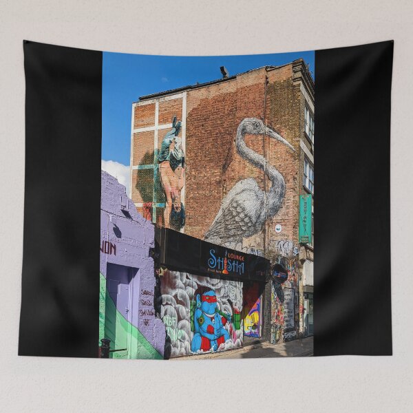 Artikelvorschau, Kran Wandbild Brick Lane London entworfen und verkauft von Weston Westmoreland.