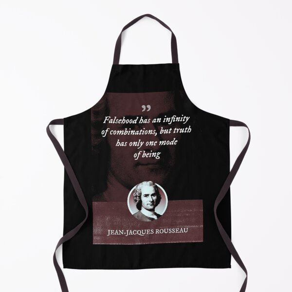 Item preview, Jean-Jacques Rousseau - Falsehood has an infinity of combinations, but truth has only one mode of being designed and sold by Syahrasi.
