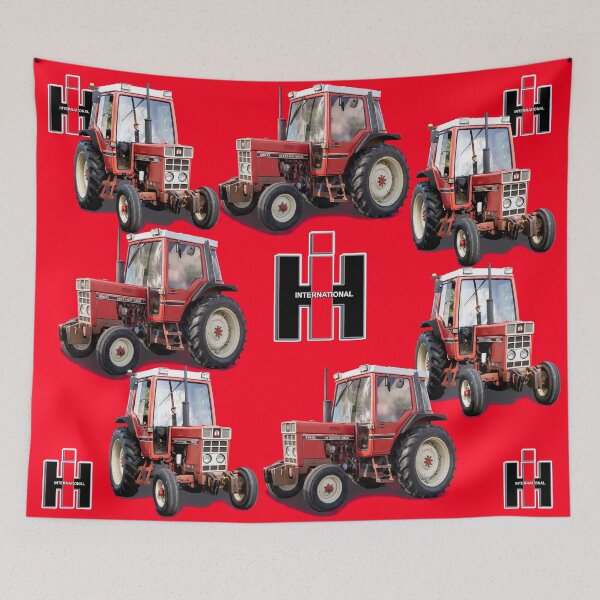 Item preview, red tractor designed and sold by Millysuewood.