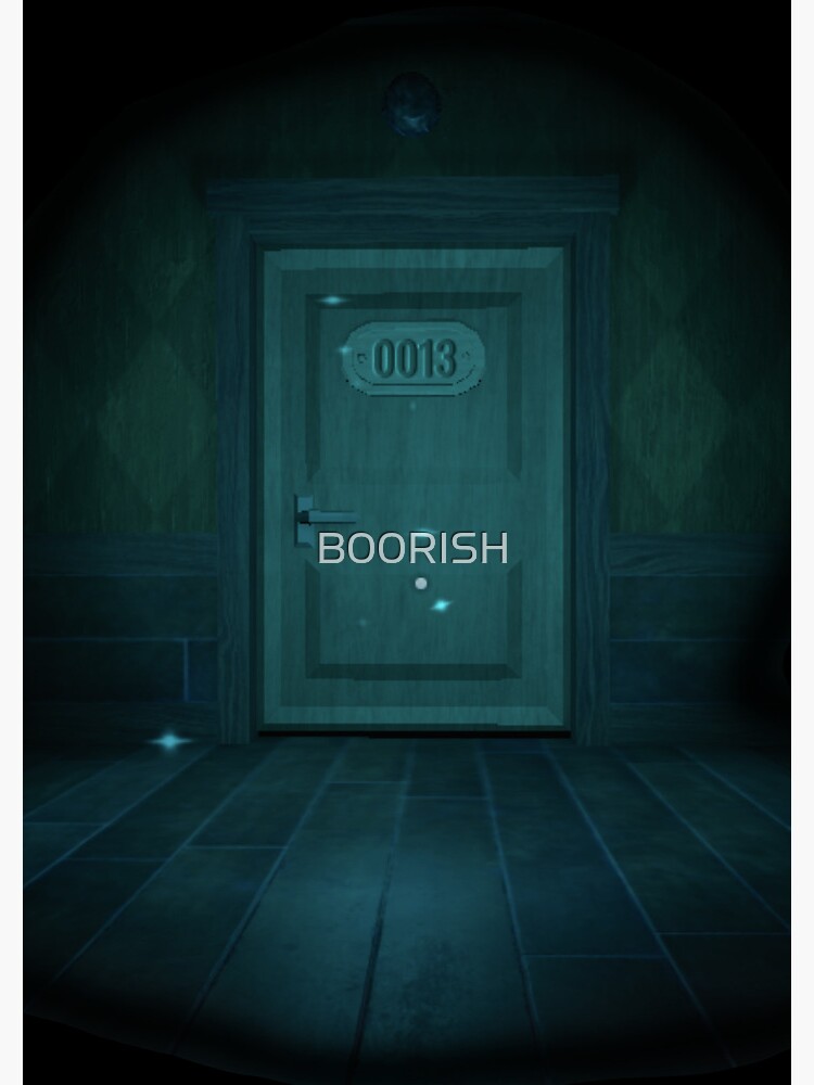 "[DOORS] Door 13" Spiral Notebook for Sale by B00RISH Redbubble