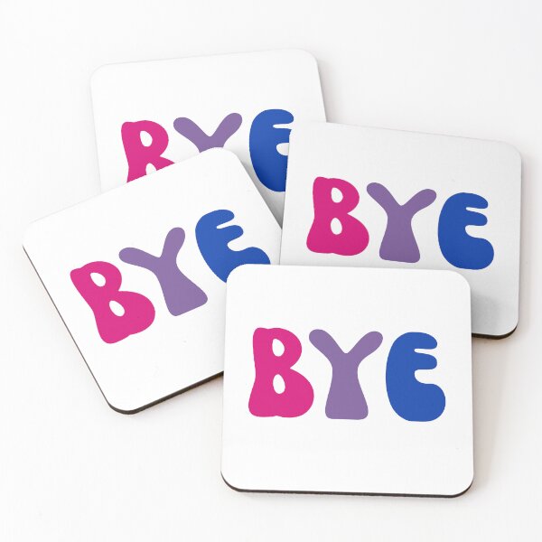 Item preview, 'Bye' Bi Flag designed and sold by DrunkPolarBear.