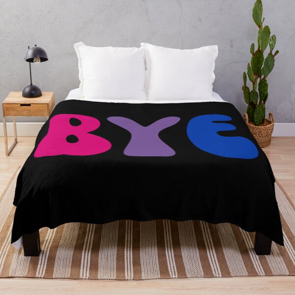 Item preview, 'Bye' Bi Flag designed and sold by DrunkPolarBear.