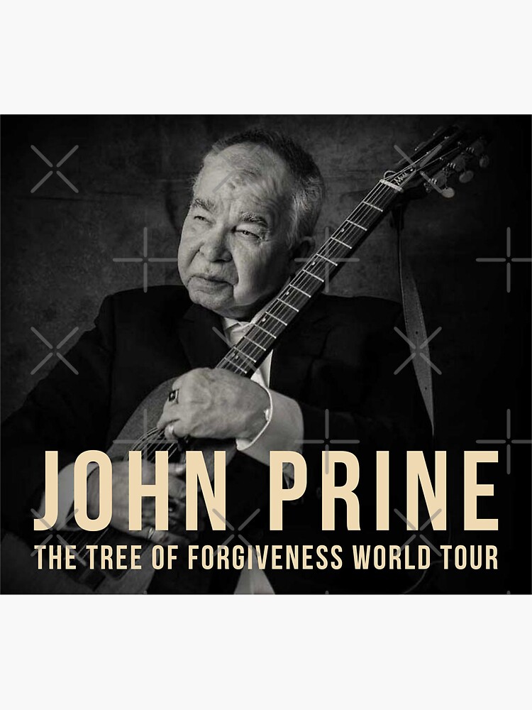 "John Prine Tour 2019 Concert Album Black Basic Novelty Tees Graphics