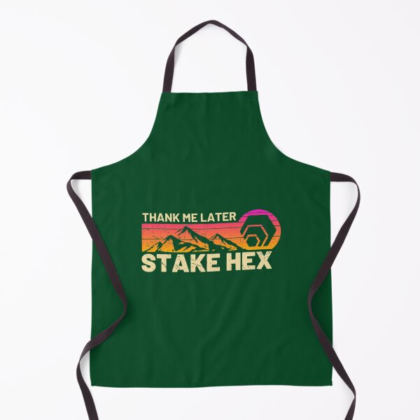 Item preview, Stake HEX Crypto Thank Me vintage Sunset Hex Cryptocurrency    designed and sold by AugustusBenedic.