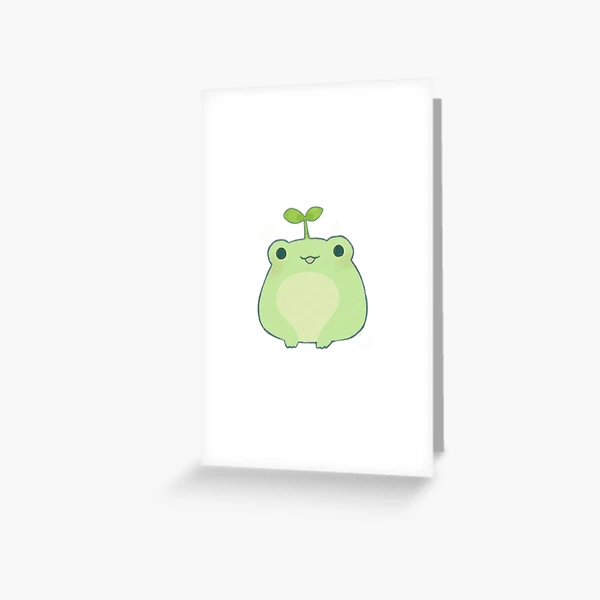 Copy of Cute frog wallpaper Art Print by Cameron Carter