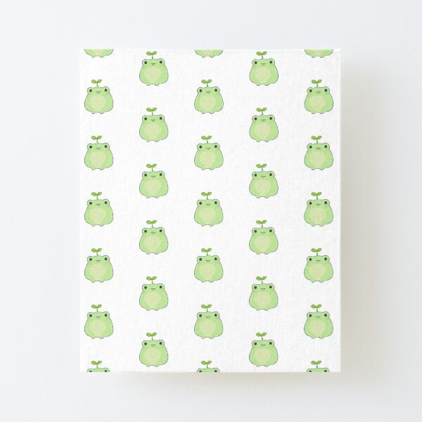 Copy of Cute frog wallpaper Art Print by Cameron Carter