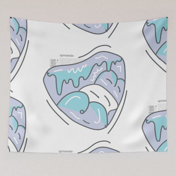 Item preview, Pelo e Purple le Turquoise designed and sold by spmaestax.