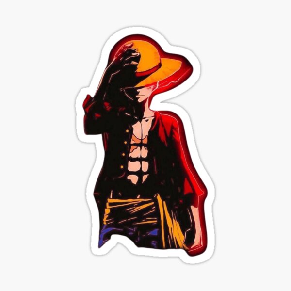 Luffy  Sticker for Sale by Matrixdesigner