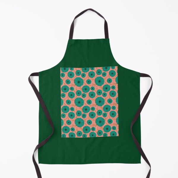 Item preview, Teal daisies on pink Graphic designed and sold by AugustusBenedic.