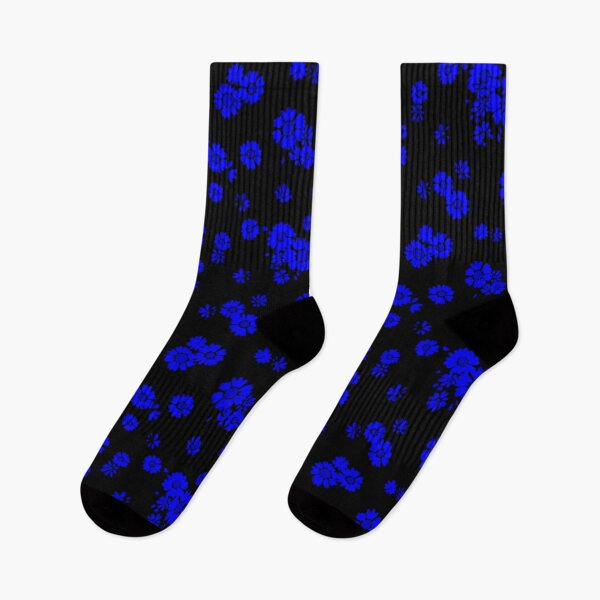Item preview, Blue flower pattern designed and sold by Ashtreemeadow.