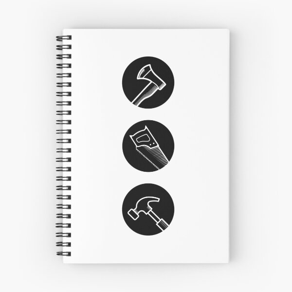Item preview, Woodworking Tools Black on White designed and sold by OldCamp.