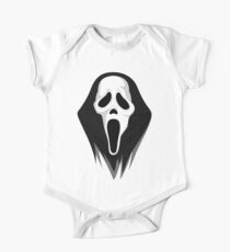 Ghostface - Scream Mask One Piece - Short Sleeve