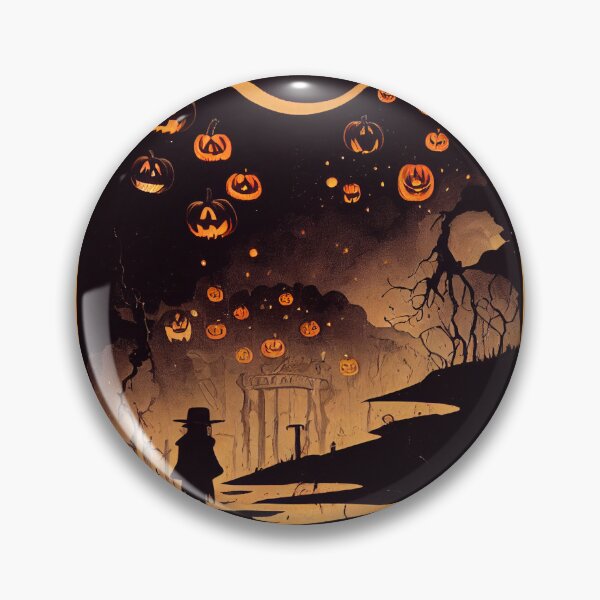 Item preview, Halloween Scene 2 designed and sold by sixblackroses.