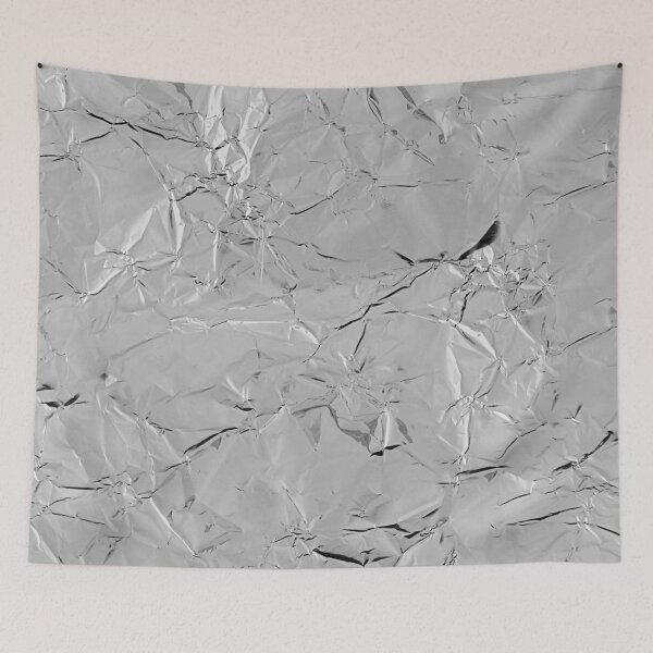 Item preview, Silver foil pattern designed and sold by Ashtreemeadow.