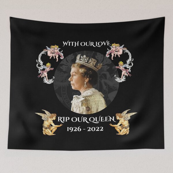 Item preview, Queen Elizabeth of The UK health Death Rest In Peace - queen Elizabeth funeral - UK queen dies  designed and sold by Henk GoGo T-Shirts ⭐️⭐️⭐️⭐️⭐️.