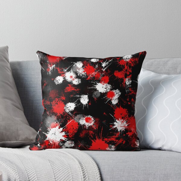 Item preview, Splash Paradise Abstract 2 -Red and Black,White- designed and sold by lematworks.