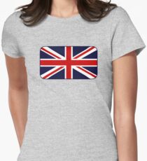 Union Jack Flag of the UK Women's Fitted T-Shirt