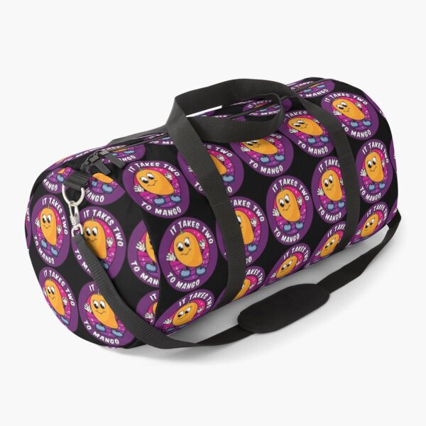 Item preview, Funny Cartoon Mango Pun: It takes two to mango designed and sold by Happy Puppy Print On Demand.