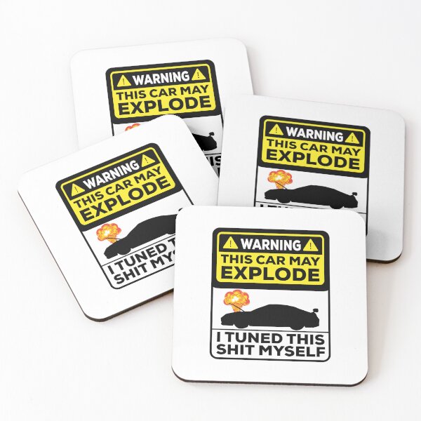 Item preview, Warning Car May Explode designed and sold by ElseWorldDesign.